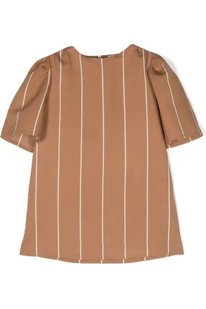 DOUUOD KIDS Gestreiftes Kleid