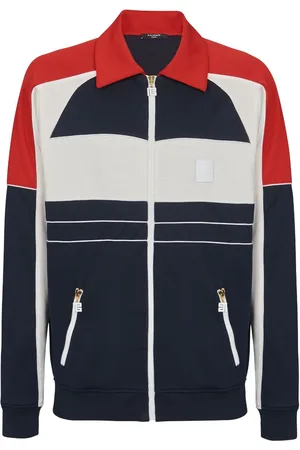 Balmain Sportjacke mit Logo-Patch