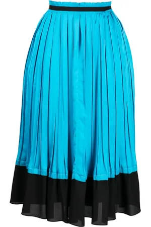 3.1 Phillip Lim Plissierter Satinrock
