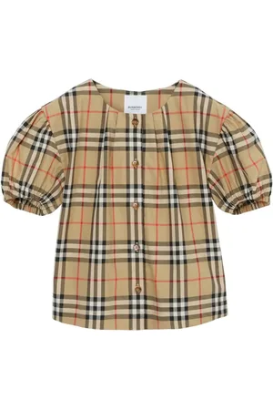 Burberry Bluse mit Check