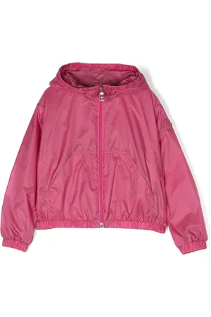 Moncler Kapuzenjacke mit Logo-Print