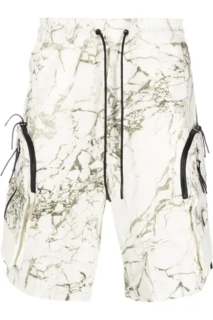 A-cold-wall* Shorts mit Marmor-Print