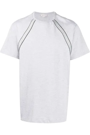 Alexander McQueen T-Shirt mit Logo-Streifen