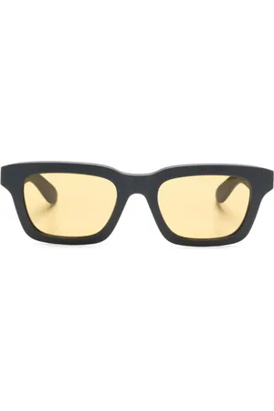 Alexander McQueen Sonnenbrille mit eckigem Gestell
