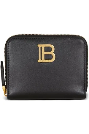 Balmain Portemonnaie mit Logo-Schild