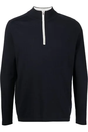 N.PEAL Pullover mit Reißverschluss
