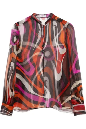 Puccini Bluse mit Print