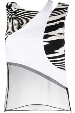 Missoni Top mit Kontrastärmeln