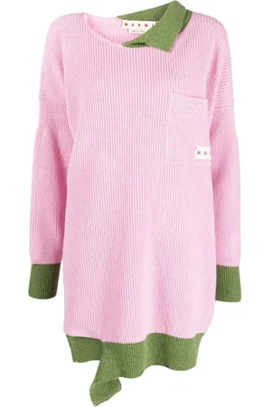 Marni Asymmetrischer Shetland Pullover