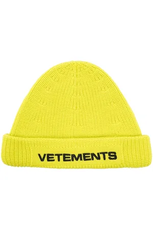 Vetements Merinomütze mit Logo-Stickerei