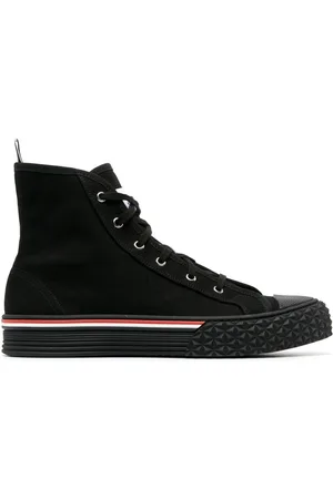 Thom Browne High-Top-Sneakers mit RWB-Streifen