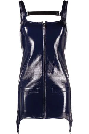 Courrèges Midikleid mit Glanz