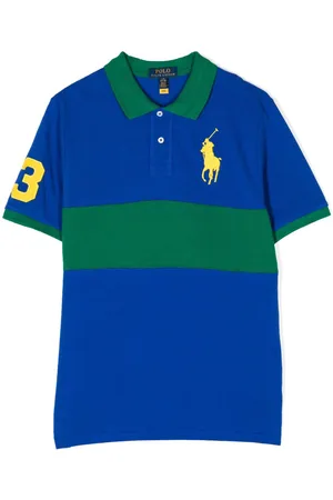 Ralph Lauren Poloshirt in Colour-Block-Optik