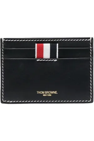 Thom Browne Kartenetui mit gestreifter Lasche