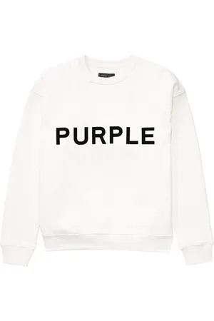 Purple Brand Sweatshirt mit Logo-Print