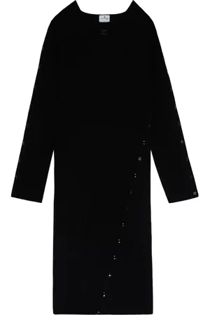 Courrèges Langärmeliges Midikleid