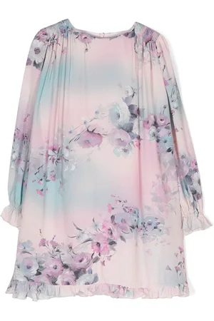 Simonetta Kleid mit Blumen-Print