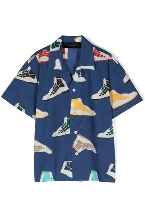 AMIRI Bowlinghemd mit Skel-Print