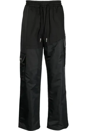 Feng Chen Wang Wide-Leg-Hose mit Kordelzug