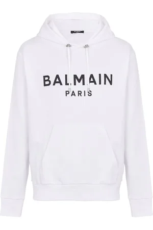 Balmain Hoodie mit Logo-Print