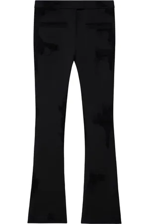 Courrèges Cropped-Jeans in Distressed-Optik