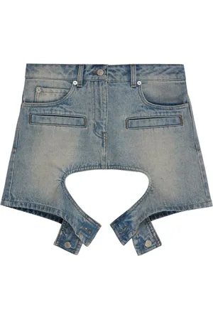 Courrèges Minirock mit Cut-Outs