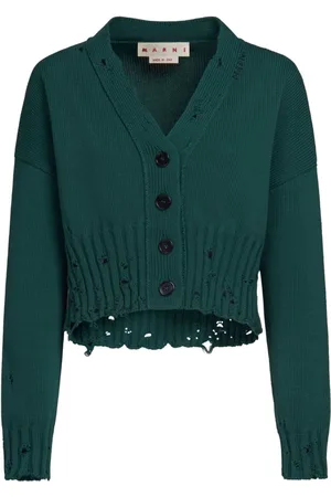 Marni Cardigan im Distressed-Look