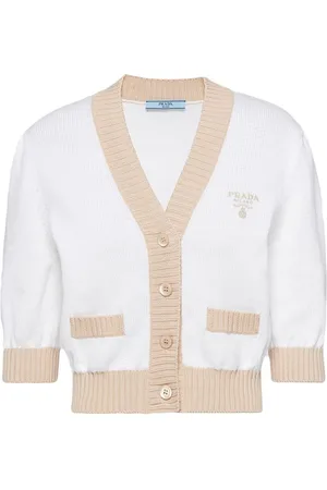 Prada Cardigan im Cropped-Design
