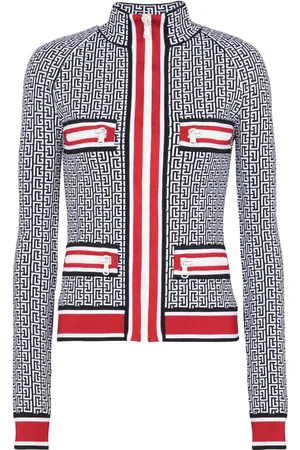 Balmain Jacquard-Cardigan