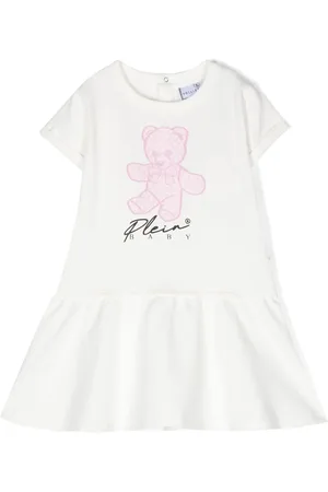 Philipp Plein Kleid mit Teddy-Motiv