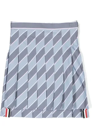 Thom Browne Gestreifter Faltenrock