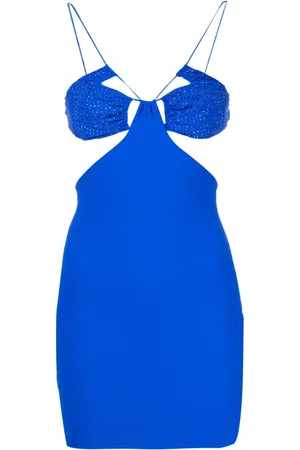 Amazuìn Minikleid mit Kristallen