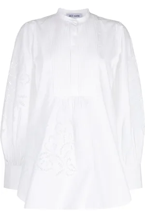 DICE KAYEK Bestickte Bluse