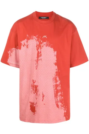 A-cold-wall* T-Shirt mit Pinselstrich-Print