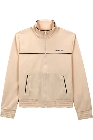 Sporty & Rich Sportjacke mit Logo-Print