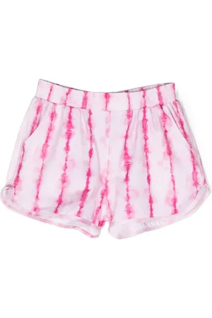 Le pandorine Shorts mit Batikmuster
