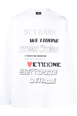 We11 Done Sweatshirt mit Logo-Print