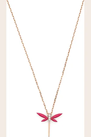 ANAPSARA 18kt Gelbgoldhalskette mit Diamanten