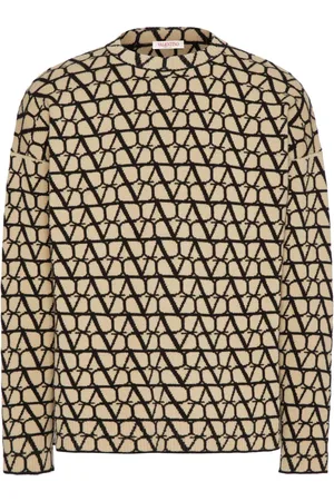 VALENTINO GARAVANI Pullover mit Toile Iconographe-Muster