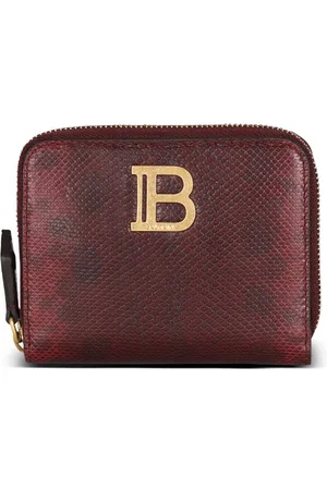 Balmain Portemonnaie mit Logo-Schild