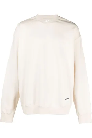 Jil Sander Sweatshirt mit Logo-Patch