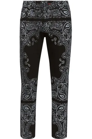 Philipp Plein Skinny-Jeans mit Bandana-Print