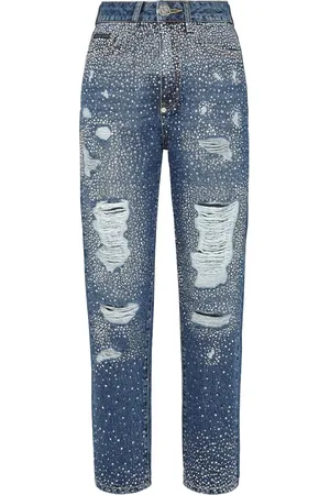 Philipp Plein Hose mit Kristallen
