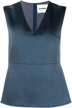 Jil Sander Tanktop mit V-Ausschnitt