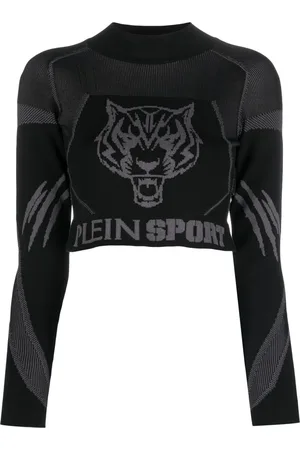 Philipp Plein Gestricktes Cropped-Oberteil