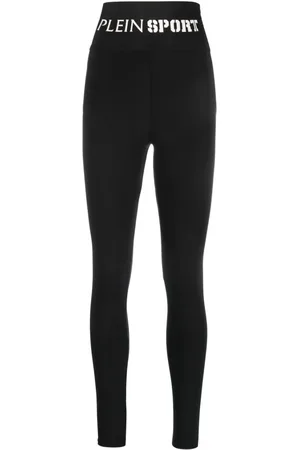 Philipp Plein Leggings mit Barock-Tiger