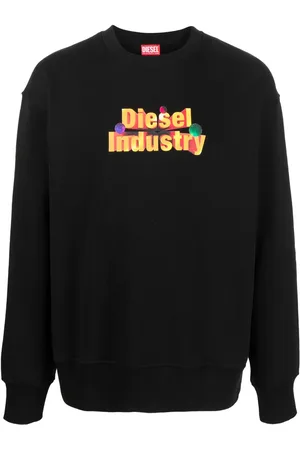 Diesel Sweatshirt mit rundem Ausschnitt
