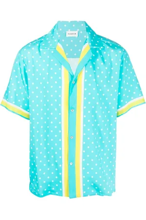 P.A.R.O.S.H. Seidenhemd mit Polka Dots