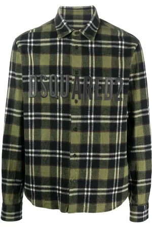 Dsquared2 Kariertes Flanellhemd