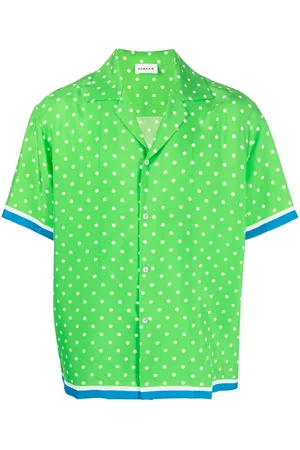P.A.R.O.S.H. Seidenhemd mit Polka Dots